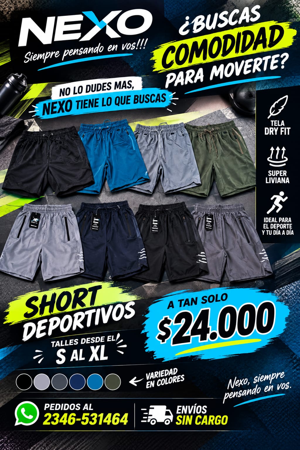 Short Deportivos